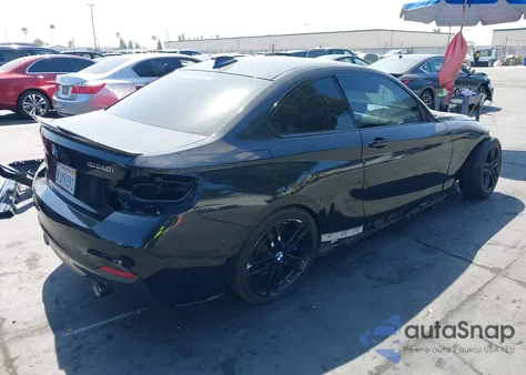 2018 BMW M240I z USA, uszkodzony, nr VIN WBA2J5C53JVC07299